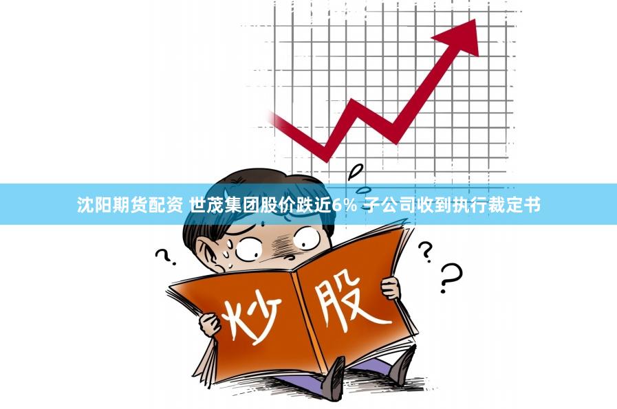 沈阳期货配资 世茂集团股价跌近6% 子公司收到执行裁定书