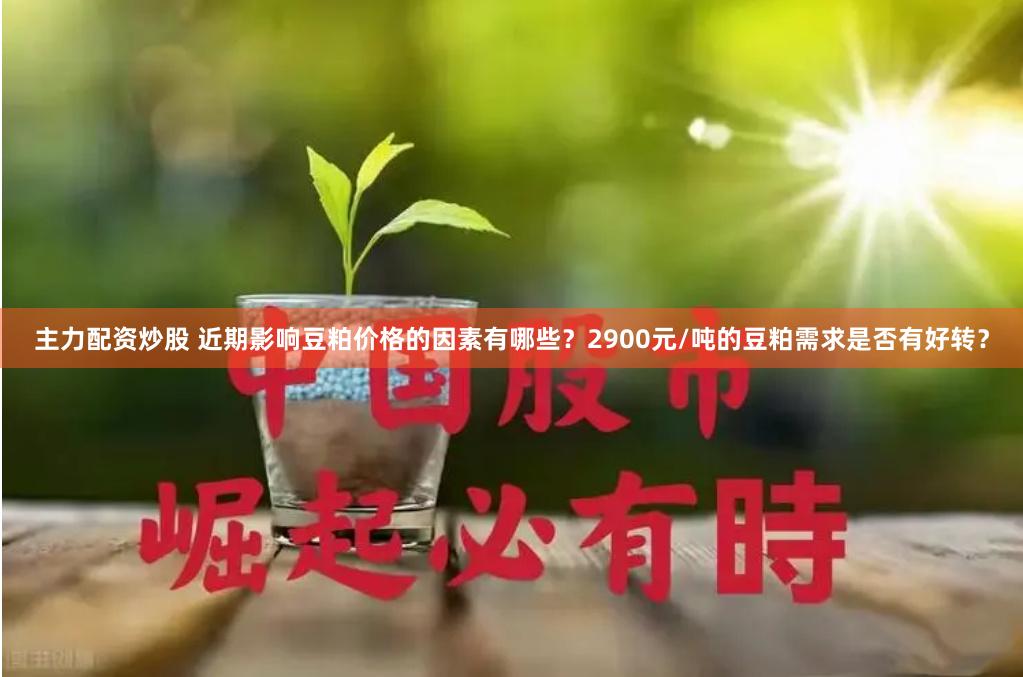 主力配资炒股 近期影响豆粕价格的因素有哪些？2900元/吨的豆粕需求是否有好转？